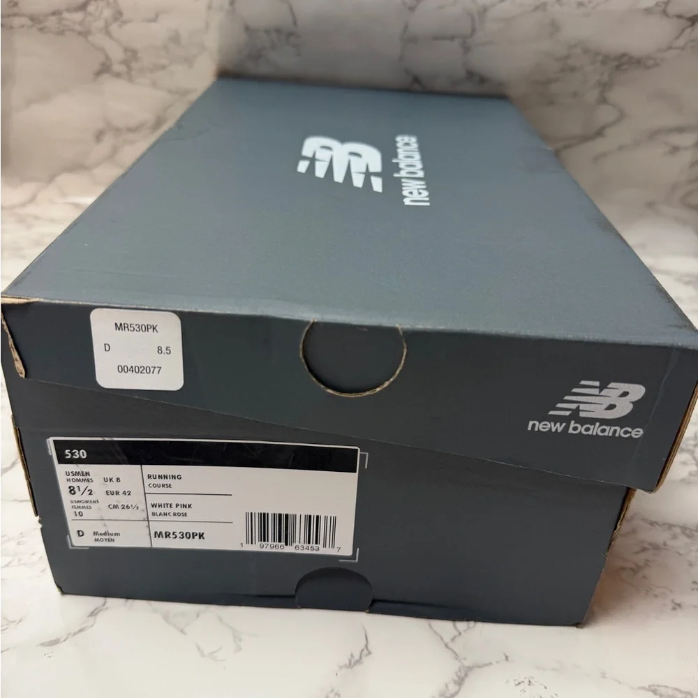 New Balance 530 White Pink US Men’s Size 8,5/ Women’s 10 MR530PK - Picture 8 of 9